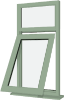 Chartwell Green UPVC Window: Style 7