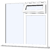Casement UPVC Window: Style 89