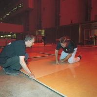 Stage Floor Installation