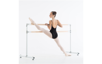 Medium freestanding portable ballet barre