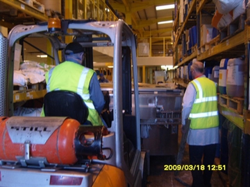 Machinery Line Moves