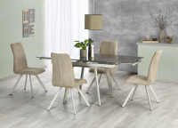 Turin Two Tone Extendable Dining Table