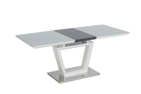 Arden White & Grey Gloss Dining Table