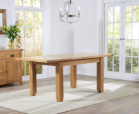 Filey Oak Extending Dining Table