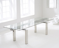 Lorna Glass Top Dining Table