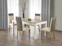 Arnold 3m Sonoma Oak & White Extendable Table