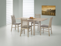 Gracan Sonoma Oak Extendable Dining Table