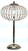 Cabelia Enclosed Chandelier Table Lamp