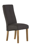Dover Grey Fabric Dining Chair