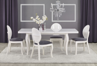 Beethoven White Extendable Table