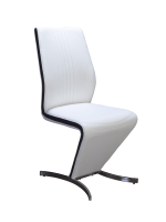 Izzy Modern Dining Chair White/Black And Other Colours