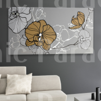 Natalia Graphic Flower Wall Art