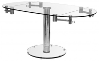 Orville Extending Glass Table