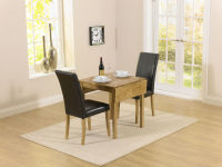 Polly Small Solid Oak Drop Leaf Table