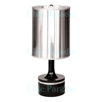 Amanda High Gloss Black Table Lamp