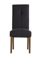 Dover Black Fabric Dining Chair