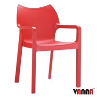 PEAK Arm Chair - ZA.367C - Red