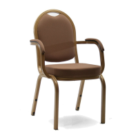 Spoon arm chair