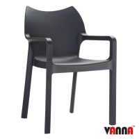 PEAK Arm Chair - ZA.366C - Black
