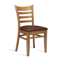 PLUS Side Chair - ZA.467C - Light Oak - Brown