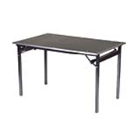 Deluxe folding tables flock top heavy duty square & rectangular