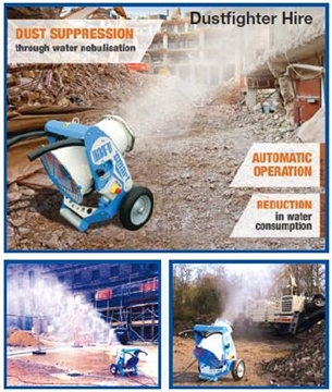 Hire Dust Fighter DF Smart Water Misting Cannon