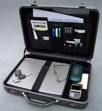Aluminium Briefcases with Filing Section