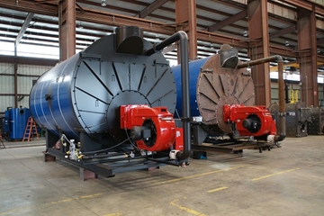 Commercial Steam Boiler Installation