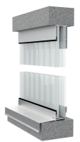  Module 500-40 Vertical Glazing System