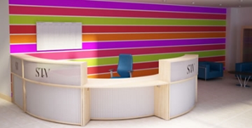 3D Reception Area Layout Service In Leeds