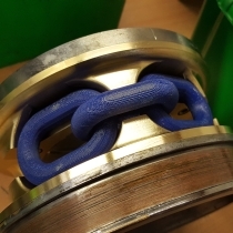 Rapid prototype chain links