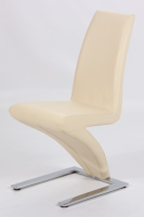 Andy Cream Leather Z Chair
