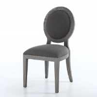 Anna Manor Style Grey Dining Chair