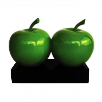 Apple Gloss Green Or Red Modern Sculpture
