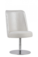 Asher High End Pearl Leather Dining Chair