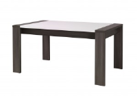 Augustine White Gloss And Grey Wash Dining Table- 2 Sizes 160cm Or 180cm
