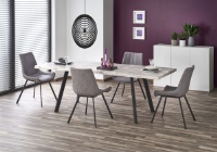 Baxter Marble Effect Dining Table 160-220cm