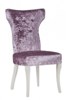 Beatrix Luscious Pink Velvet Dining Chair