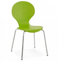 Bee Bo Green Wooden Dining Chair
