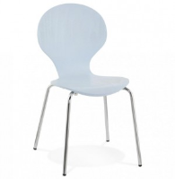 Bee Bo Light Blue Wooden Dining Chair