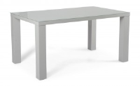 Blake Grey Gloss Table With Glass Top 150cm