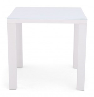 Blake Square White Gloss Table 80cm