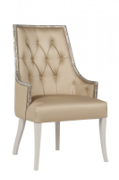 Brigitte Beige And Cream Gloss Luxury Dining Chair
