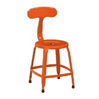 Carlon Orange Dining Chair