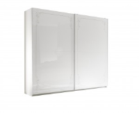 Casanova White Gloss Wardrobes - Optional Mirrors