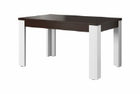 Clarence Extendable White Gloss Dining Table 140cm