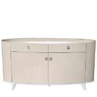 Claudia Cream And White Gloss Sideboard 174cm