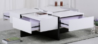 Colleen White And Black Gloss Coffee Table