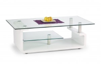 Cyril Gloss White Coffee Table