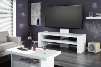Davide White High Gloss TV Stand With Optional Mount 138cm